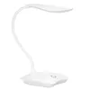 Lampes de table 14 LED Lampe de lecture Dimmable 3 modes USB Lampe de bureau pour les yeux Lampe de bureau à commande tactile Tuyau flexible pour étudier le camping