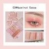 Eye Shadow 9 Colors Matte Eyeshadow Palette Makeup Pearly Glitter Shining Earth Color Longlasting Make Up Cosmetics