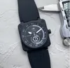 2022 nuevo diseño superior moda hombre manipulador automático caucho acero inoxidable reloj 01