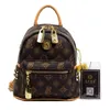 Tassen Paul Anne Live Sling Sling Single Shoulder Bag Dames Herfst en Winter Nieuwe Flower Print Backpack portemonnees