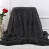 Coperta in peluche Coperta per divano tinta unita Coperta per letto singolo matrimoniale Coperte Scialle casual Tappeto multiuso