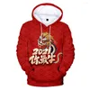 Sweats à capuche pour hommes 2022 année du boeuf automne hiver hommes/femmes à capuche rouge mode garçons/filles sweat à capuche sweats Streetwear tissu