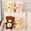 25/35CM Cartoon Strawberry Bear Plush Toy Dolls Children's Birthday Gifts Luxurious Home Decor Stuffed Animal Pillow