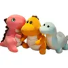 De nieuwe 30-40 cm schattige cartoon dinosaurus pluche poppen achterste draken driehoek pestkop draken pluche ToyDoll kinderen rustgevende poppencadeau