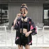 Women's Blouses Korean Kawaii Kimono Cardigan Retro Printed Beach Cover Up Cosplay Shirt Top Female Harajuku Streetwear Vintage Women Blouse