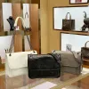 Designer Messenger Bag Women Fashion Shoulder Bag Gold Silver Chain Bag Leather Handbags Lady Quilted Lattice Chains Flap Handbag Envelope Bag