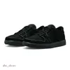 Designer Basketball Shoes Men Low help 1S co-branded lightning barb Mocha Sports Sneakers Pine Green Black Cement Sail Pink Mens Trainers With Box 36-48