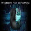 Mice Attack Shark X6 PAW3395 Bluetooth MouseTri-Mode ConnectionRGB Touch Magnetic Charging BaseMacro Gaming Mouse S25211