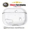For Airpods pro 2 3 airpods 4 max earphones Solid Silicone Cute Protective Headphone Cover Wireless Charging Box Shockproof TPU Case Overseas warehouse