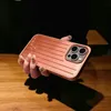 Luxury Aluminum Alloy Suitcase Cell Phone Cases for IPhone 16 Pro Max 16 15promax 14 13 Shockproof Anti-dropping Big Hole Men Women All Protection mobile Phonecase