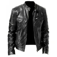 ANIMAL GAME Mens Genuine Leather Jacket With From