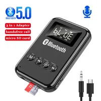 Kaufe Bluetooth 5.0 Empfänger Sender FM Stereo AUX 3,5 mm Klinke RCA  optischer drahtloser Freisprechanruf NFC Bluetooth Audio Adapter für  Autolautsprecher