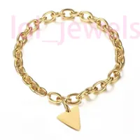 Charming 18k Gold-Plated Stainless Steel Bracelet for Her - Timeless Fashion Accessory