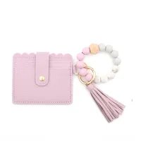 Portachav da polso personalzzato • Perlne n slcone • Fore