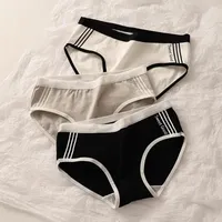 BZEL Sexy Women's Panties Breathable Cotton Underwear Sweet Lace Lingerie  Cute Female Briefs Comfort Striped Underpants Hot Sale
