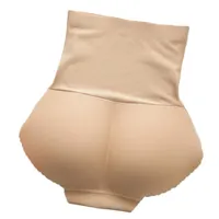 High Waist Tummy Control Panties With Padded Hip Size Enhancer And
