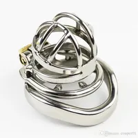 NEW Super Small Male Chastity Cage BDSM Sex Toys For Men Stainless Steel Chastity Device 35mm Short Cage CPA273-1263H