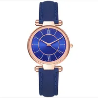 Mcykcy Marke Leisure Fashion Style Womens Watch gut verkaufen analog blaues Zifferblatt Quarz Damen Uhren Armbandwatch357u
