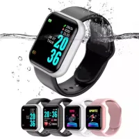Yezhou los mejores dispositivos port￡tiles D20 Smart Wutbands Relogio RelOJ Inteligente Sports Waterproof Smartwatch Y68 Smart Wrist Band para mujer