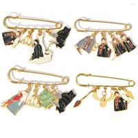 Broches Classic Magic Movie Enamel Pin Pins de solapa para mujeres para mochilas de anime Insignias Accesorios de joyería Regalos