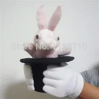 Кролик в шляпной марионетке - Сценя Магия Магии Трюк Трюк
