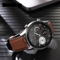 Luxury ECG Smart Watch Bluetooth Call Smartwatch Mens Designer Sport Sport Fitness Bracelet Smart Wallwatch Watches para Android204W