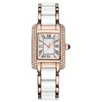 Neueste Retro Square Women's Life Water of Modetrendy Einfache Melaminarmband Uhren Armbanduhren300y