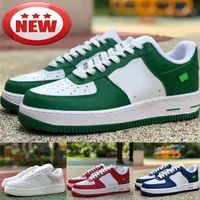 2023 Designer Men Casual Shoes Virgils X 1 Sneaker basso Logo bianco in rilievo verde Red Green Red Tela Black Metallic Silver Luxury Domenne Sneaker Sneakers Dimensioni 36-45