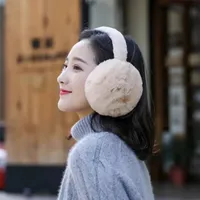 Parti Malzemeleri Kış Men ve Kadınlar Katlanabilir Sıcak Kulaklıklar Süper Peluş Öğrenci Antifriz Earmuff RRC826