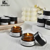 s Aromatherapy Natural Plant 5g 10g Glass Holders Birthday Scented Candle Making Home hotel Wedding Decoration 0103