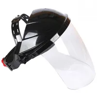 Soldados de herramientas de soldadura transparentes Mascaras de protecci￳n de desgaste de los cascos de soldadura de oscurecimiento de la m￡scara de la cara m￡scara el￩ctrica226t