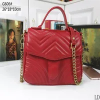High quality Women Fashion Marmont Luxury Designer Bags Genuine Leather Crossbody Handbag Purses Backpack Shoulder Bag242h