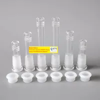 Sześć cięć szkła szklana do miękkiego szklanego bong downstem do miski 14 mm do wyboru szklanego pnia.