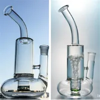 New Arrive Tornado Cyclone Glass Buoy Base Bong Hookahs Vapor with Bowl Recycler Dab Rig Smoking Accessories