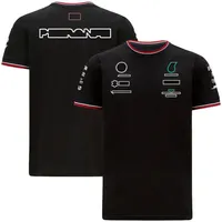 F1 T-shirt racing suit short-sleeved summer lapel POLO shirt Formula One t-shirt casual sports shirts women men's t-shirt car213f
