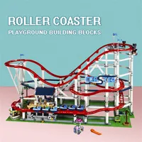 10261教育おもちゃと互換性のあるビルディングブロック15039 The Roller Coaster 4619pcs Boy Dreams Model249y