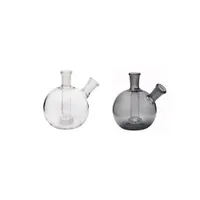R￶kningstillbeh￶r 14mm Kvinnlig mega Globe Glass Bubbler Mynstycke Whip Adapter Vattenr￶r Bong Kit