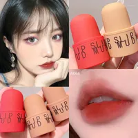 Lip Gloss Leuke 6 kleuren Moisturizer Nitstick Cup Lipstick Ink Velvet Matte verven Waterdichte Langdurige Tint Cosmetica
