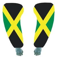 Jamaica flag sleeve new order logo mountain bike cycling arm warmers basketball arm sleeve manguito bike accessories uv arm protec2770
