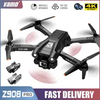 Intelligent Uav Z908 Pro Drone 24G WIFI Mini Drone 4k Professional Obstacle Avoidance Helicopter Remote Control Quadcopter RC Drone Toy 230103