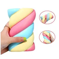 Anti-stress Cute Squishy Slow Rising Rainbow Starry Sky Candy Squishy PU Toys Squeeze Squishes Stress Reliever Kids Novelty Toy230b
