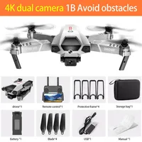 P5 Drone 4K Aircraft Dual Camera Professional Aerial Pography Infrared Obstacle Avoidance Quadcopter RC Helicopter Toys 1pc308O