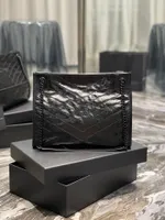 10a Taschen mit höchster Qualität großer Kapazität Luxus Handtasche Niki Metal Logo Frauen Designer Handtasche Leder Mode Umhängetasche Einkaufstasche Kette Brieftasche