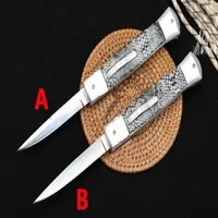 9 Inch Italian Style Mafia Automatic Knife Double Action Out The Front BM 3310 Outdoor Tactical Survival Ho V 150-10 Defense Foldi160N