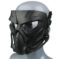 Motorcycle Helmets Full Face Motorbike Bike Riding Helmet Mask Goggles Protective Windproof Open Headwear