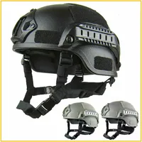 Kwaliteit lichtgewicht snelle helm airsoft mh tactische helm buiten tactische pijnbal cs swat riding protect apparatuur317u