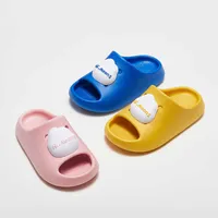Slipper UTUNE Soft Cloud Kid's Garden Shoes For 3-6 Baby Keep Toe Slides For 7-12Y Boys and Girls Cute Toddler Sandals Slippers 2022 New T230104