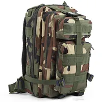 whole-Men Women Outdoor Military Army Tactical Backpack Trekking Sport Travel Rucksacks Camping Hiking Trekking Camouflage Bag2829