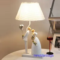 Factory Outlet Beihanmei creative couple decorative table lamp Nordic wedding room bedroom bedside atmosphere small night gift