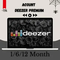 글로벌 플레이어 Deezer Premium 3/6/12 개월 계정 100% 1 시간 빠른 배송